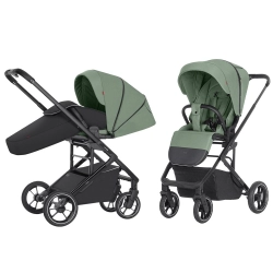 Wózek dla dziecka CARRELLO Alfa 2024 CRL-5508 Sea Green